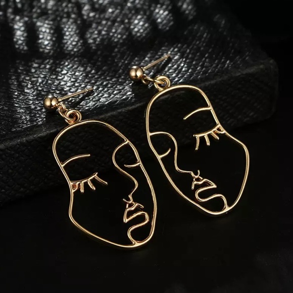 Face Earrings - Picture 2 of 4
